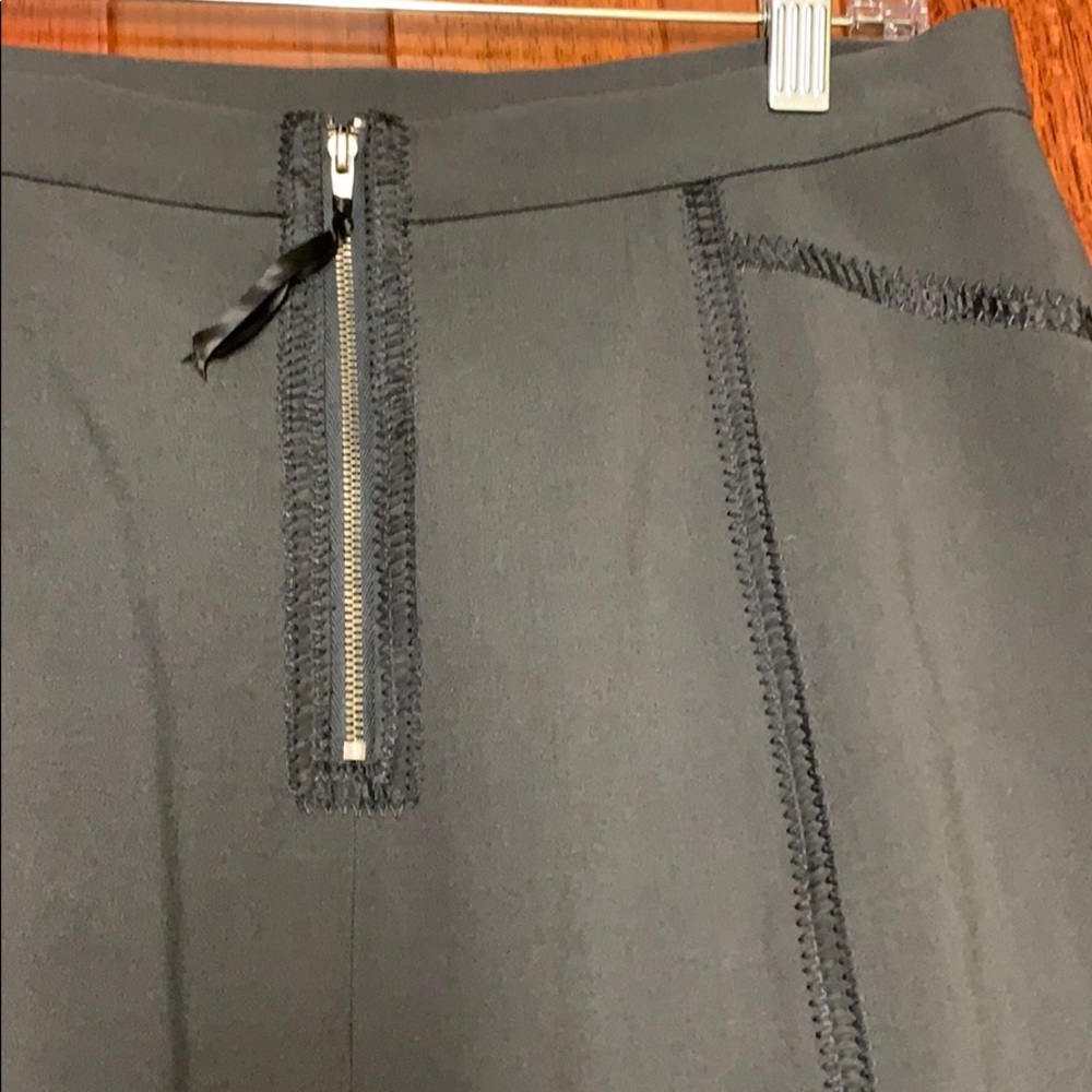 Rebecca Taylor contrast stitch pencil skirt - Picture 3 of 8